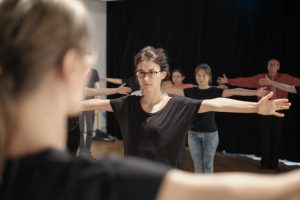 Warsztaty taneczne z Anną Steller (2 lipca 2018), fot. Marcin Szczygieł