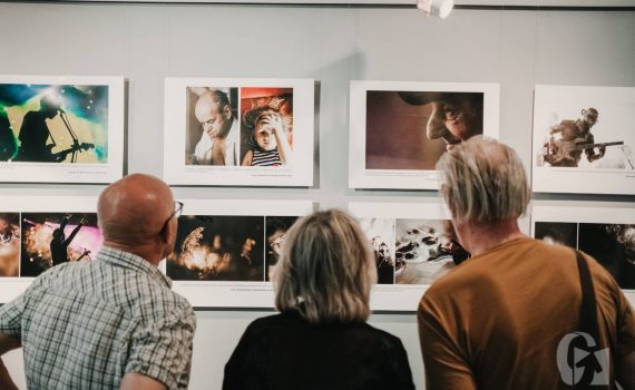 Wernisaż wystawy fotografii Bartosza Dominika (28 maja 2018), fot. Marcin Szczygieł