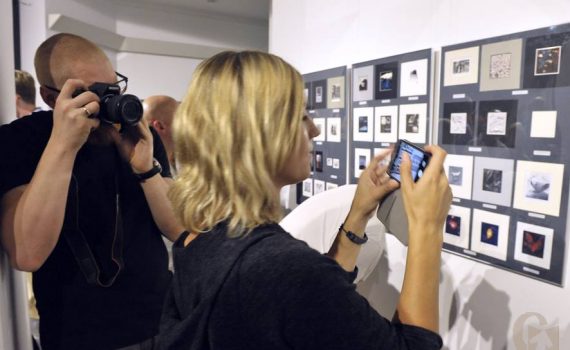 Wernisaż 10. Międzynarodowego Biennale Miniatury 2018 (25 sierpnia 2018), fot. Zbigniew Burda