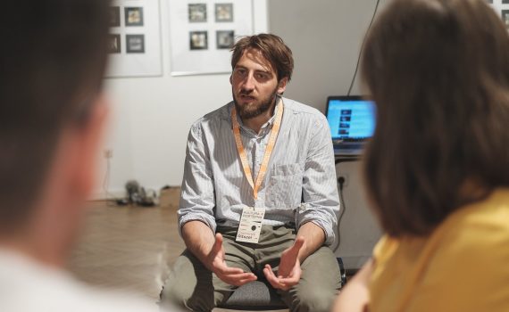 Warsztaty filmowe z Dominikiem Ritszelem (16-17 lipca 2018), fot. Marcin Szczygieł