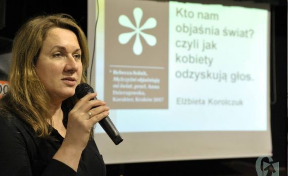 Wykład Elżbiety Korolczuk (4 października 2018), fot. Zbigniew Burda