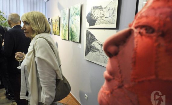Pamięci Tadeusza Kantora. Wernisaż wystawy Grupy Artystycznej ATINA (30 czerwca 2018), fot. Zbigniew Burda