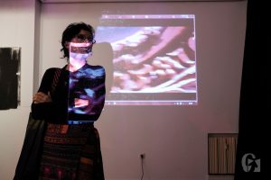 Finisaż wystawy Lipstick on the Glass (19 kwietnia 2018), fot. Marcin Szczygieł