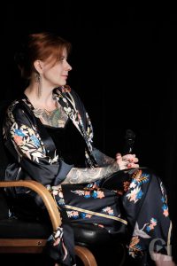 Literacki Piątek. Spotkanie autorskie z Renatą Kuryłowicz (29 czerwca 2018), fot. Marcin Szczygieł