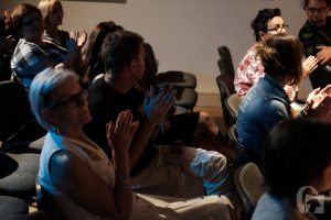 Literacki Piątek. Spotkanie autorskie z Renatą Kuryłowicz (29 czerwca 2018), fot. Marcin Szczygieł