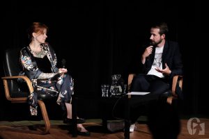 Literacki Piątek. Spotkanie autorskie z Renatą Kuryłowicz (29 czerwca 2018), fot. Marcin Szczygieł