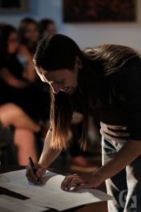 Literacki Piątek. Spotkanie autorskie z Renatą Kuryłowicz (29 czerwca 2018), fot. Marcin Szczygieł