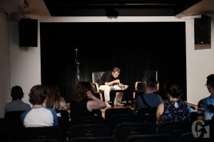 Literacki Piątek. Spotkanie autorskie z Renatą Kuryłowicz (29 czerwca 2018), fot. Marcin Szczygieł