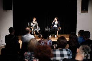 Literacki Piątek. Spotkanie autorskie z Renatą Kuryłowicz (29 czerwca 2018), fot. Marcin Szczygieł