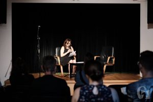 Literacki Piątek. Spotkanie autorskie z Renatą Kuryłowicz (29 czerwca 2018), fot. Marcin Szczygieł