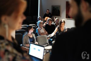 Literacki Piątek. Spotkanie autorskie z Renatą Kuryłowicz (29 czerwca 2018), fot. Marcin Szczygieł