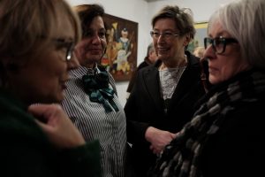 Czy zabawki mają duszę? Finisaż wystawy Małgorzaty Sętowskiej (27 lutego 2018), fot. Marcin Szczygieł