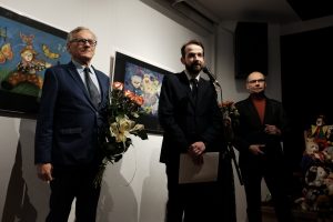 Czy zabawki mają duszę? Finisaż wystawy Małgorzaty Sętowskiej (27 lutego 2018), fot. Marcin Szczygieł