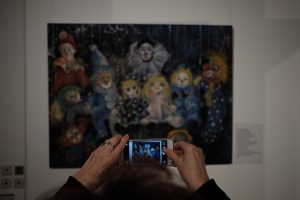 Czy zabawki mają duszę? Finisaż wystawy Małgorzaty Sętowskiej (27 lutego 2018), fot. Marcin Szczygieł