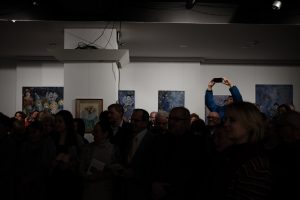 Czy zabawki mają duszę? Finisaż wystawy Małgorzaty Sętowskiej (27 lutego 2018), fot. Marcin Szczygieł