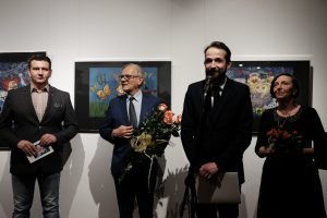 Czy zabawki mają duszę? Finisaż wystawy Małgorzaty Sętowskiej (27 lutego 2018), fot. Marcin Szczygieł