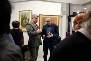 Czy zabawki mają duszę? Finisaż wystawy Małgorzaty Sętowskiej (27 lutego 2018), fot. Marcin Szczygieł