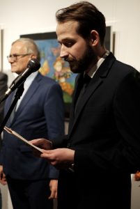 Czy zabawki mają duszę? Finisaż wystawy Małgorzaty Sętowskiej (27 lutego 2018), fot. Marcin Szczygieł
