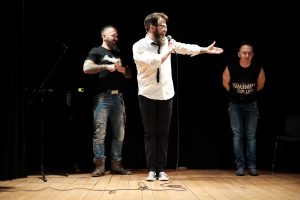 Michał Pałubski i Brothells Stand-Up Comedy (23 marca 2018), fot. Marcin Szczygieł