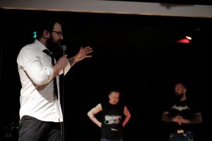 Michał Pałubski i Brothells Stand-Up Comedy (23 marca 2018), fot. Marcin Szczygieł