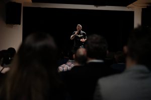 Michał Pałubski i Brothells Stand-Up Comedy (23 marca 2018), fot. Marcin Szczygieł