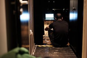 Michał Pałubski i Brothells Stand-Up Comedy (23 marca 2018), fot. Marcin Szczygieł