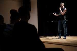 Michał Pałubski i Brothells Stand-Up Comedy (23 marca 2018), fot. Marcin Szczygieł