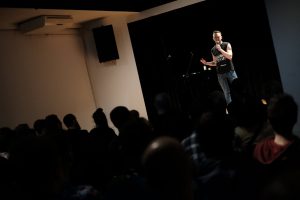 Michał Pałubski i Brothells Stand-Up Comedy (23 marca 2018), fot. Marcin Szczygieł