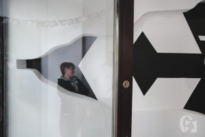 Odsłonięcie muralu typograficznego Czytaj (25 czerwca 2018), fot. Marcin Szczygieł