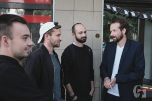 Odsłonięcie muralu typograficznego Czytaj (25 czerwca 2018), fot. Marcin Szczygieł