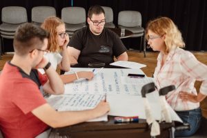 Warsztaty dziennikarskie z Romanem Kurkiewiczem (16-17 sierpnia 2018), fot. Marcin Szczygieł