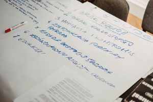 Warsztaty dziennikarskie z Romanem Kurkiewiczem (16-17 sierpnia 2018), fot. Marcin Szczygieł