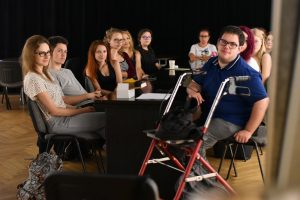 Warsztaty Literackie z Sylwią Chutnik (6 lipca 2018), fot. Łukasz Kolewiński