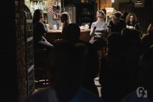 Dopóki Pieśń Trwa. Spektakl Wojciecha Kołsuta (24 stycznia 2018), fot. Marcin Szczygieł