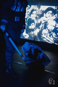 Dopóki Pieśń Trwa. Spektakl Wojciecha Kołsuta (24 stycznia 2018), fot. Marcin Szczygieł