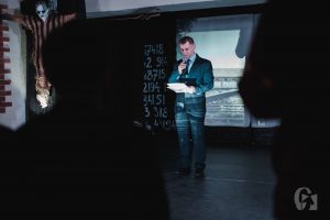 Dopóki Pieśń Trwa. Spektakl Wojciecha Kołsuta (24 stycznia 2018), fot. Marcin Szczygieł