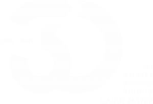 Logo 30-lecie Ośrodka Promocji Kultury Gaude Mater w Częstochowie
