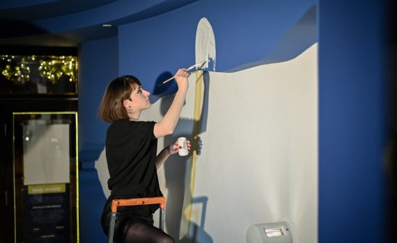 Joanna Ambroz Mural Ośrodek Promocji Kultury Częstochowa fot Łukasz Kolewiński