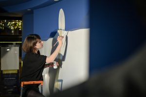 Joanna Ambroz Mural Ośrodek Promocji Kultury Częstochowa fot Łukasz Kolewiński