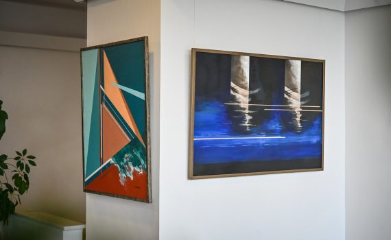 Elżbieta i Lech Ledeccy, Magdalena Kmiecik i Piotr Ledecki wystawa w Ośrodku Promocji Kultury