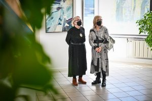 Elżbieta i Lech Ledeccy, Magdalena Kmiecik i Piotr Ledecki wystawa w Ośrodku Promocji Kultury