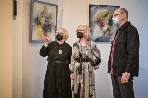 Elżbieta i Lech Ledeccy, Magdalena Kmiecik i Piotr Ledecki wystawa w Ośrodku Promocji Kultury