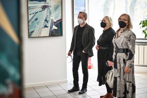 Elżbieta i Lech Ledeccy, Magdalena Kmiecik i Piotr Ledecki wystawa w Ośrodku Promocji Kultury
