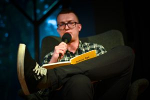 Tomasz Bąk Spotkanie autorskie w Częstochowie fotografował Łukasz Kolewiński