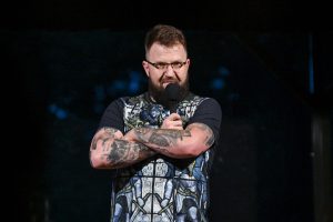 Jakub Ćwiek Maciej Lobo Linke Stand Up Comedy Częstochowa 2021 fot Łukasz Kolewiński