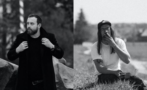 Jan Sętowski i Łukasz Gawron, fotografia autorstwa Bartłomieja Zgrzeblaka