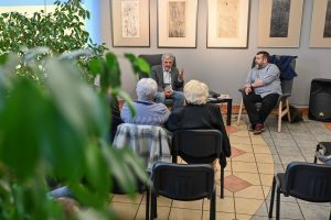 Jacek Maria Hohensee i Rafał T. Czachorowski w Ośrodku Promocji Kultury