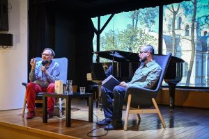 Marcin Fabjański i Aleksander Wierny na scenie