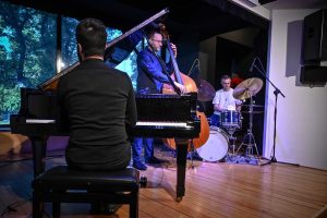 Trio RGG na scenie podczas koncertu