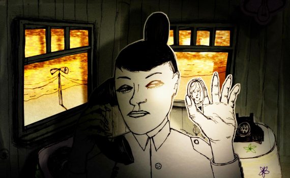 Fragment filmu animowanego „Zabij to i wyjedź z tego miasta” Mariusza Wilczyńskiego